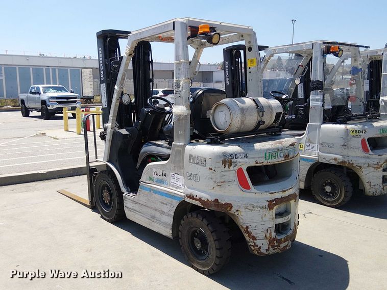 image for item EE5284 2017 UniCarriers PF50 forklift