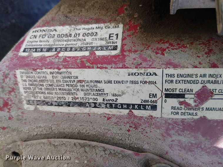 image for item EE5294 Tank trailer