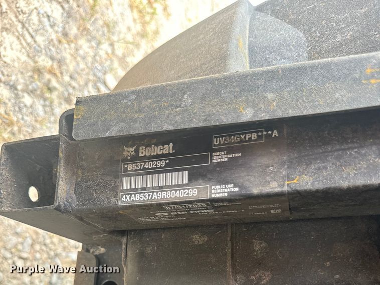 image for item EF1051 2024 Bobcat UV34XL utility vehicle