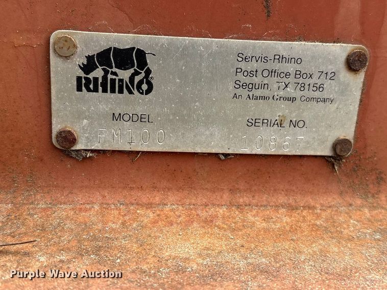 image for item EF1054 Rhino finish mower