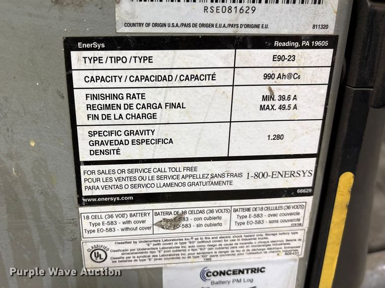image for item EF1073 2018 Crown FC5214-40 forklift
