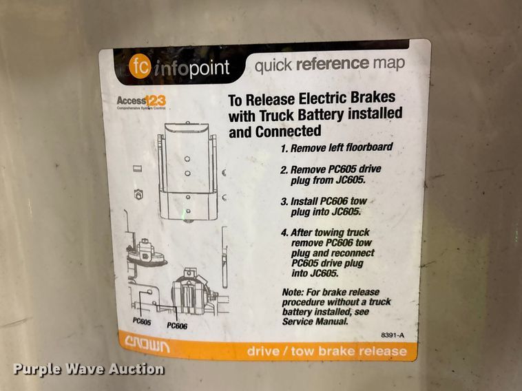 image for item EF1073 2018 Crown FC5214-40 forklift