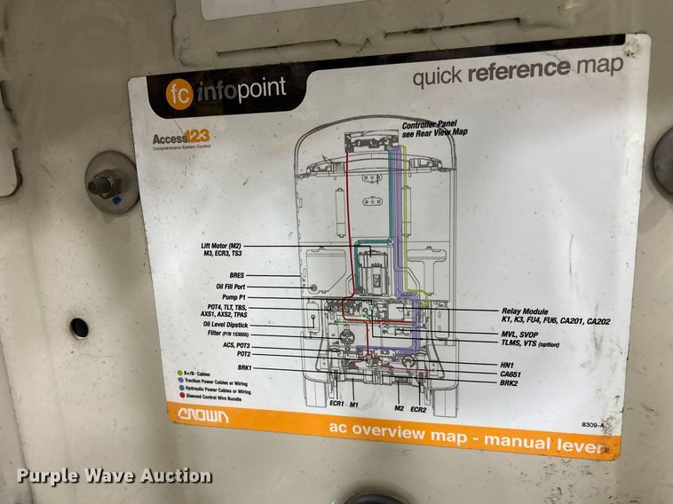 image for item EF1074 2018 Crown FC5214-40 forklift