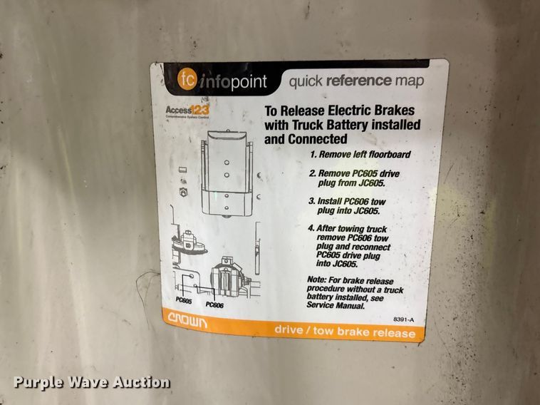 image for item EF1074 2018 Crown FC5214-40 forklift