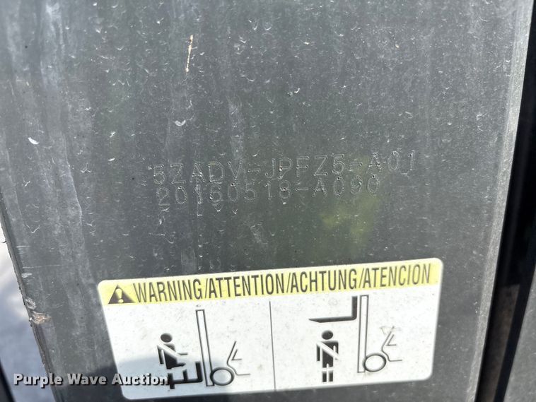 image for item EF1075 2016 UniCarriers PF50 forklift