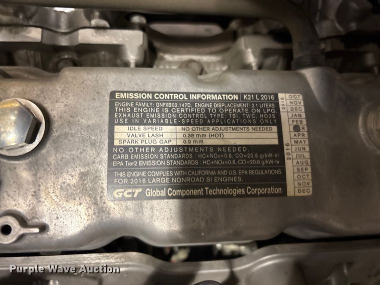 image for item EF1075 2016 UniCarriers PF50 forklift