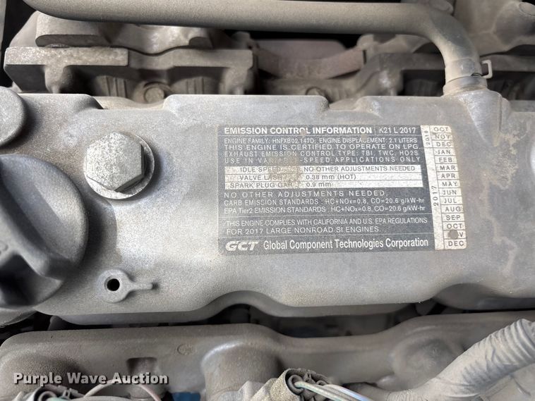 image for item EF1087 2017 UniCarriers PF50 forklift