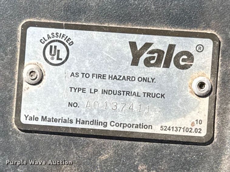 image for item EF2443 Yale GLC060VXNVSV113 forklift