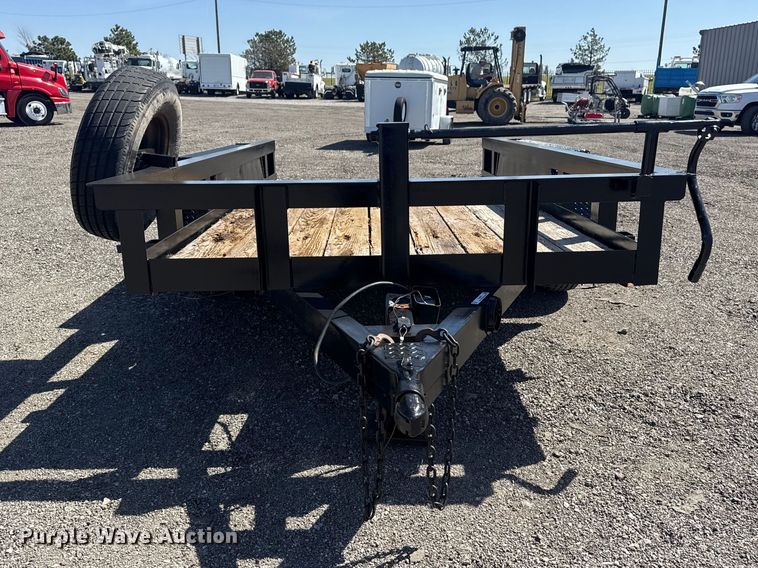 image for item EG8887 1998 Falcon Trailerworks  utility trailer