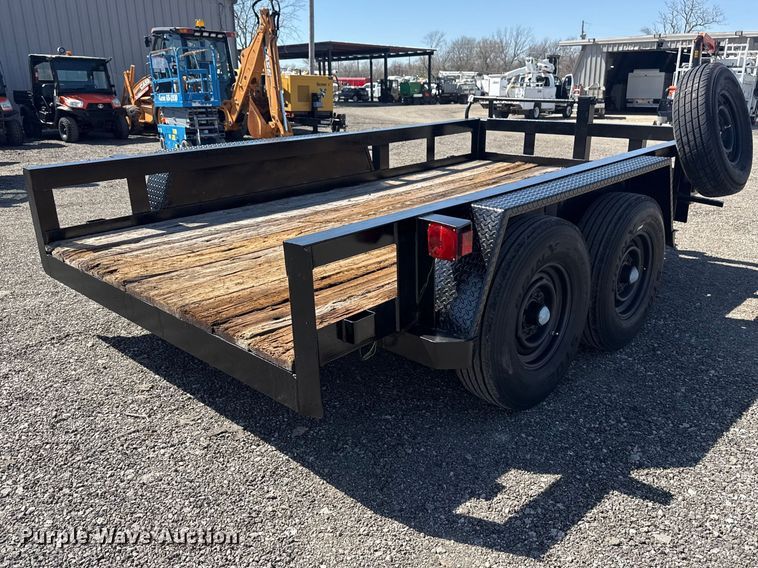 image for item EG8887 1998 Falcon Trailerworks  utility trailer