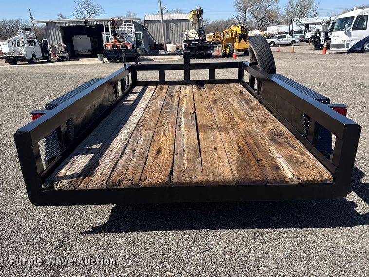 image for item EG8887 1998 Falcon Trailerworks  utility trailer