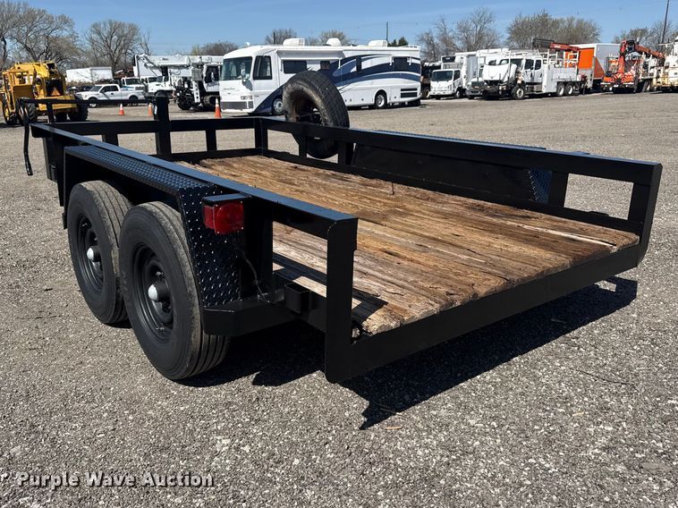 image for item EG8887 1998 Falcon Trailerworks  utility trailer