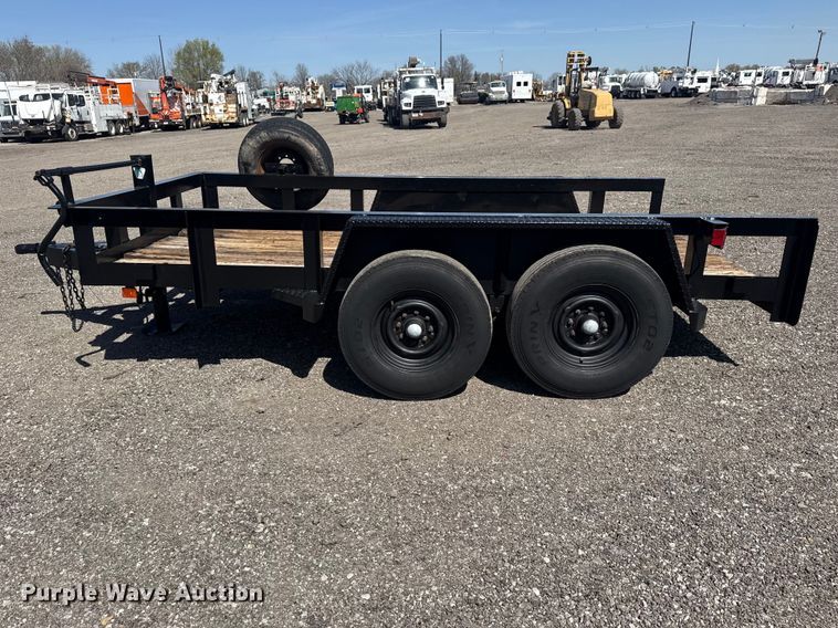 image for item EG8887 1998 Falcon Trailerworks  utility trailer