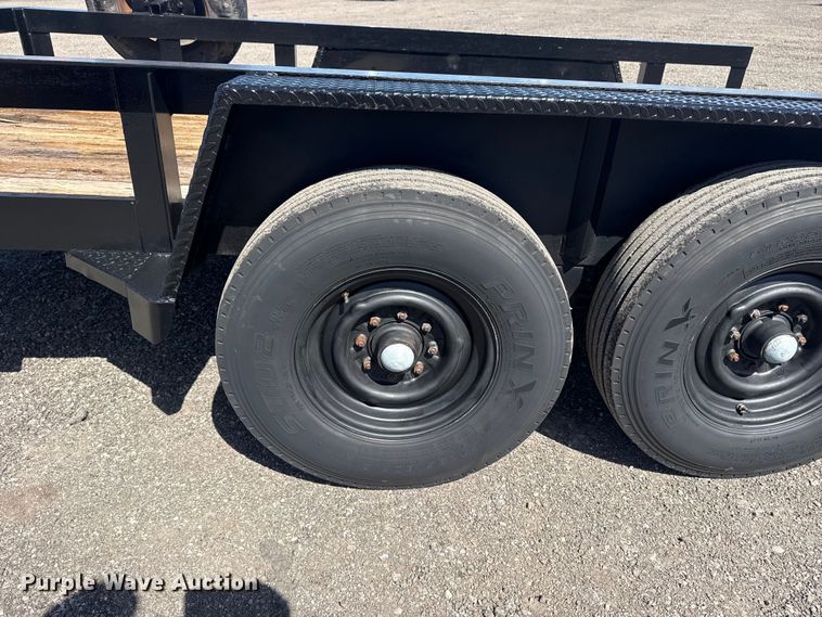 image for item EG8887 1998 Falcon Trailerworks  utility trailer