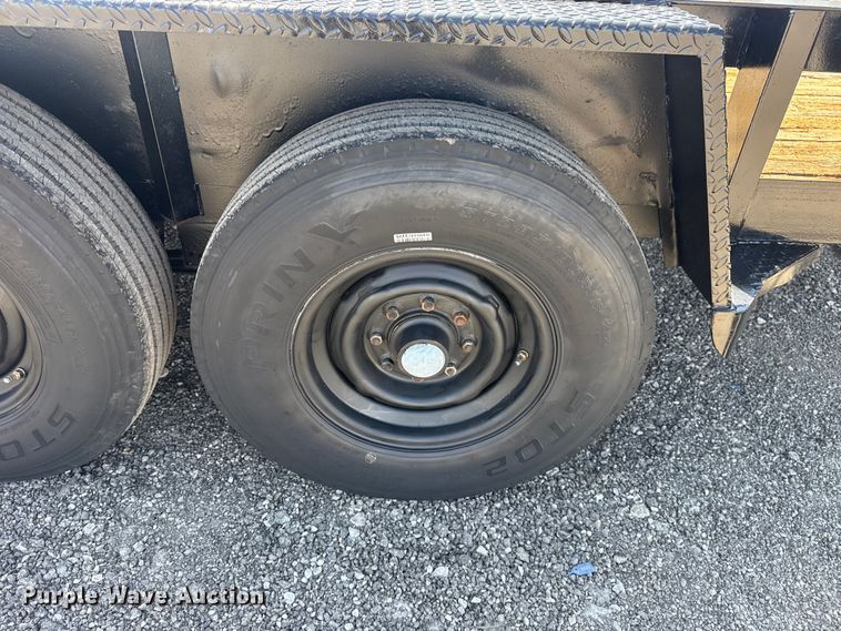 image for item EG8887 1998 Falcon Trailerworks  utility trailer