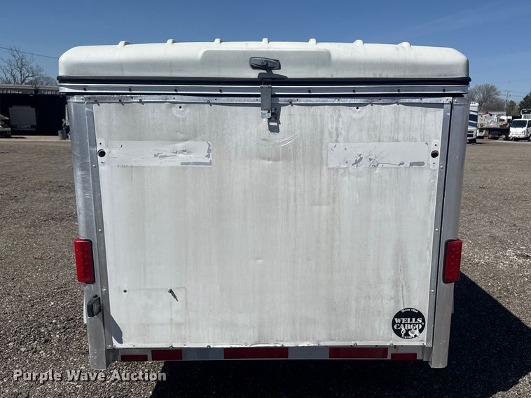 image for item EG8888 2007 Wells Cargo  enclosed cargo trailer
