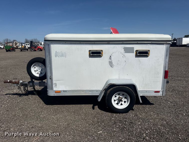 image for item EG8888 2007 Wells Cargo  enclosed cargo trailer