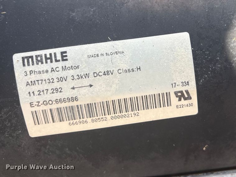 image for item EG8954 2022 Cushman Hauler 800X golf cart