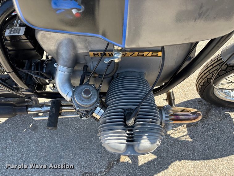 image for item EO4127 1971 BMW R 75/5 motorcycle