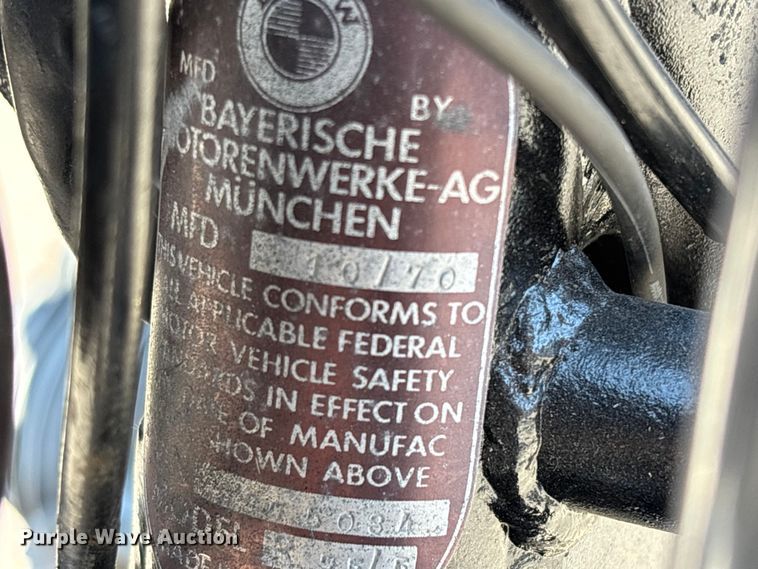 image for item EO4127 1971 BMW R 75/5 motorcycle