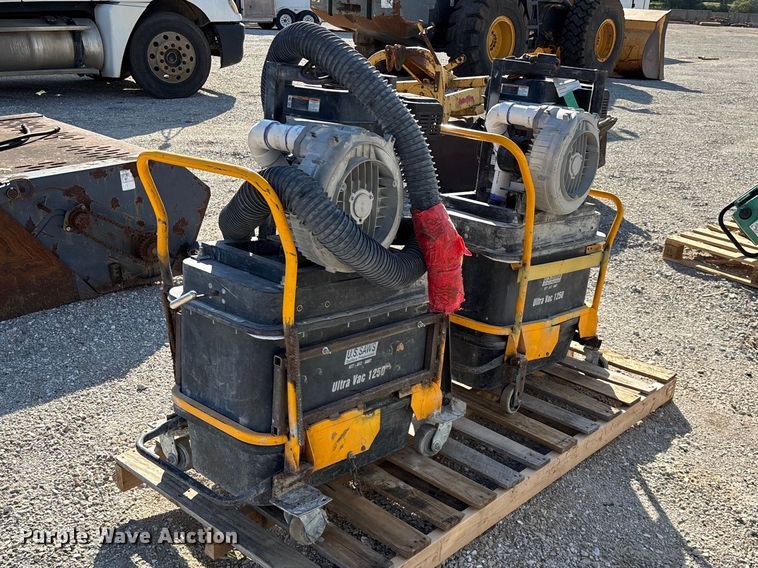 image for item EO4156 (2) U.S. Saws Ultra Vac 1250 vacuums