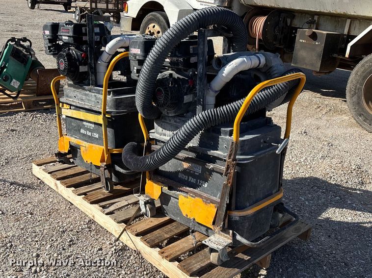 image for item EO4156 (2) U.S. Saws Ultra Vac 1250 vacuums