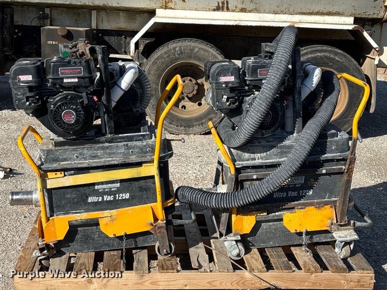 image for item EO4156 (2) U.S. Saws Ultra Vac 1250 vacuums
