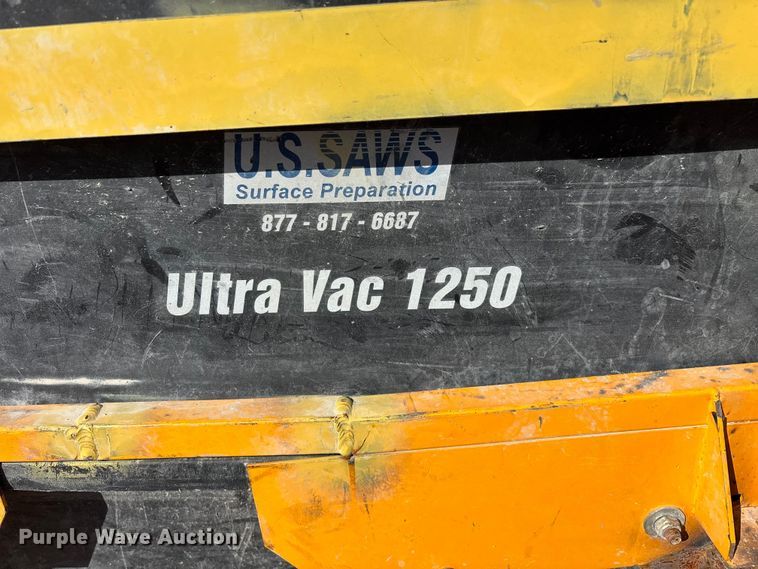 image for item EO4156 (2) U.S. Saws Ultra Vac 1250 vacuums