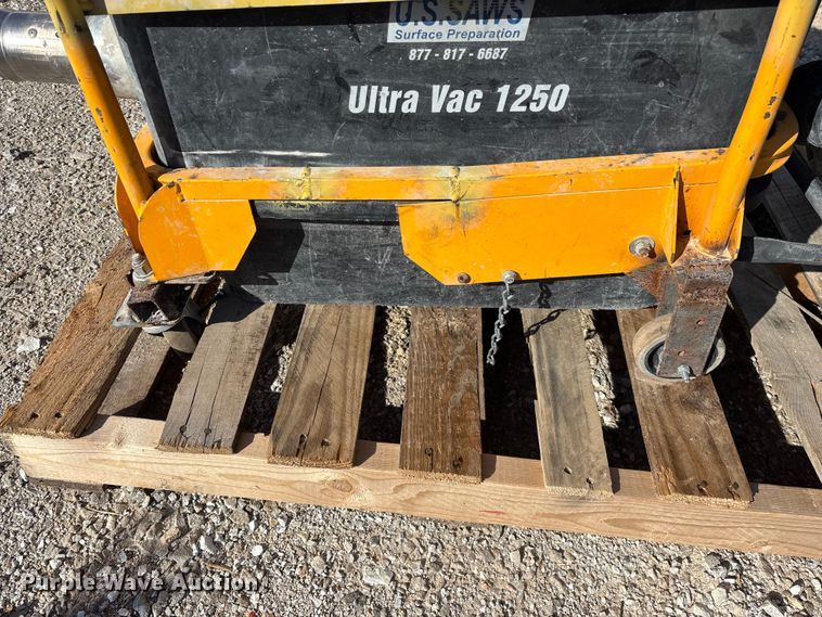 image for item EO4156 (2) U.S. Saws Ultra Vac 1250 vacuums