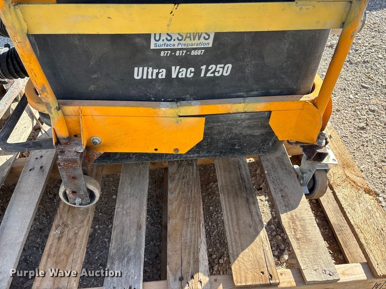 image for item EO4156 (2) U.S. Saws Ultra Vac 1250 vacuums