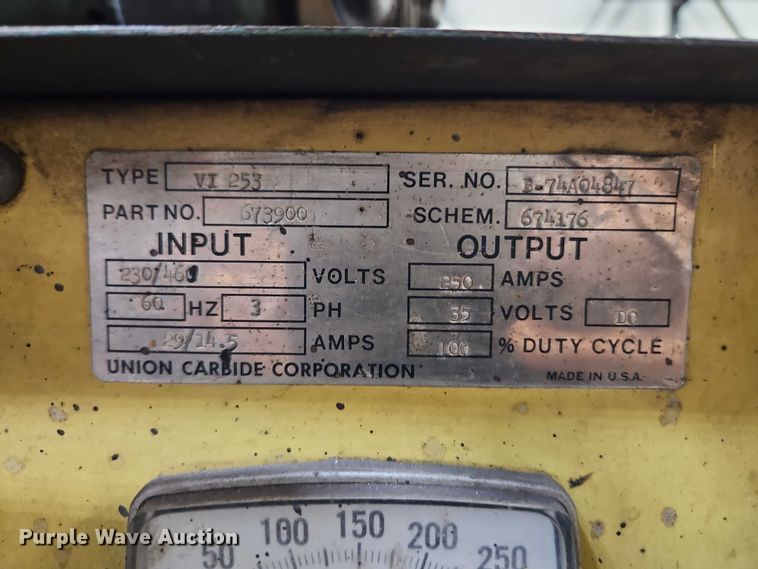 image for item EO7212 Linde VI-235 welder