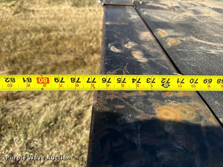 image for item EP0871 1996 Ford F350 XL Crew Cab bale bed pickup truck