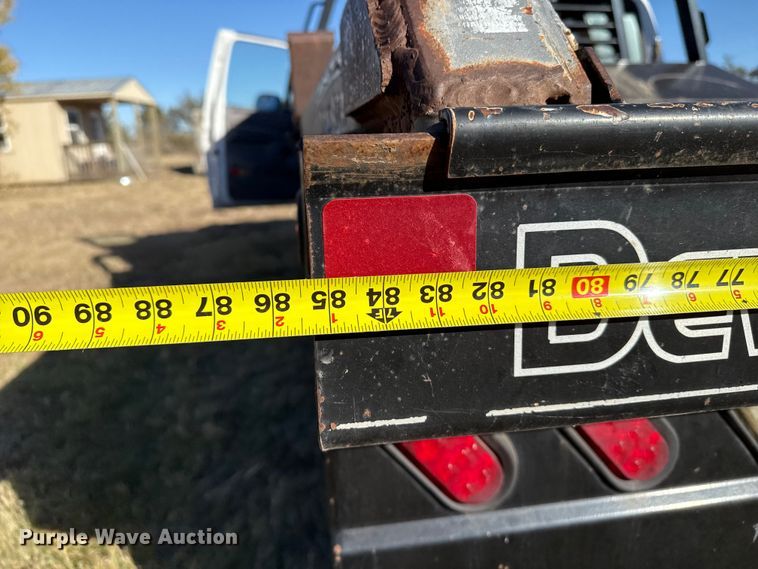 image for item EP0871 1996 Ford F350 XL Crew Cab bale bed pickup truck