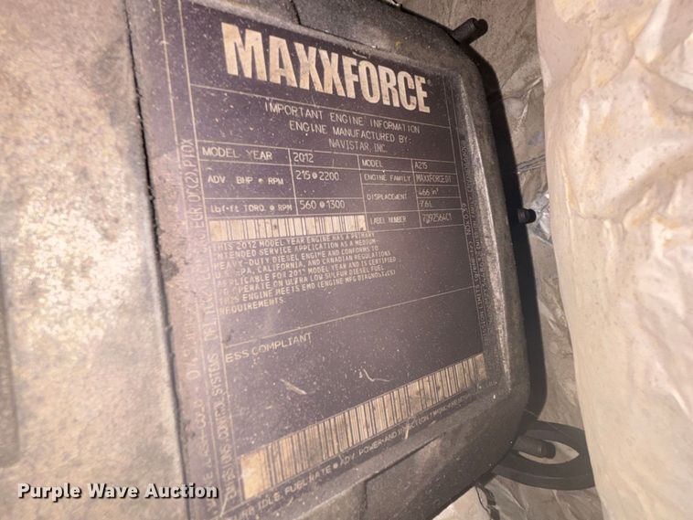 image for item ER7528 2014 International MA025 truck cab and chassis