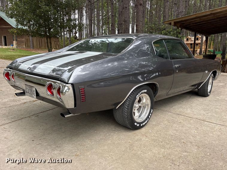 image for item ES8736 1972 Chevrolet Chevelle SS 