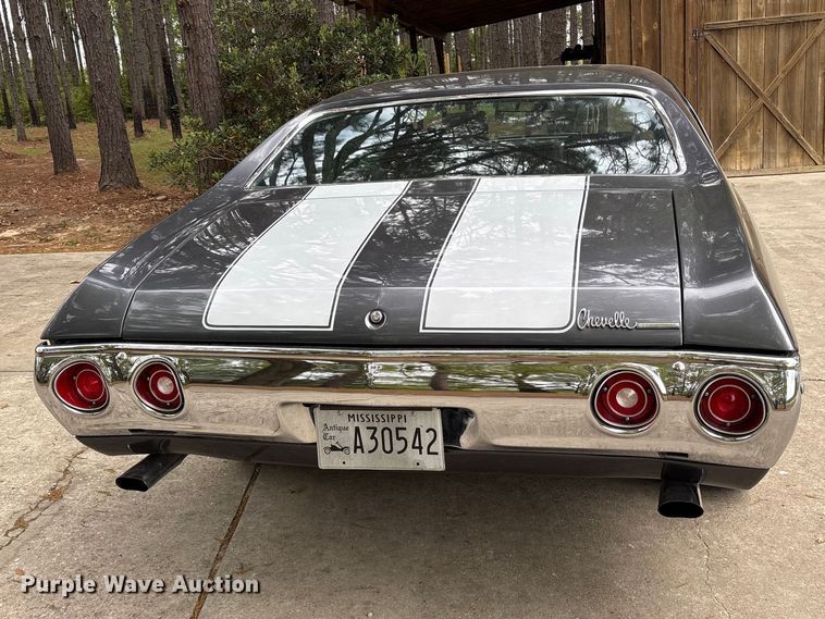 image for item ES8736 1972 Chevrolet Chevelle SS 