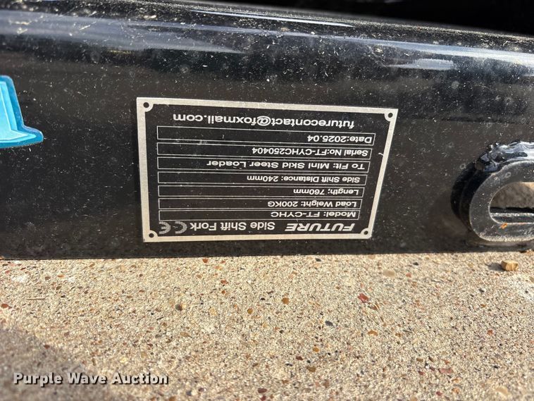 image for item ES8766 2025 Future FT-CYHC compact utility loader forks