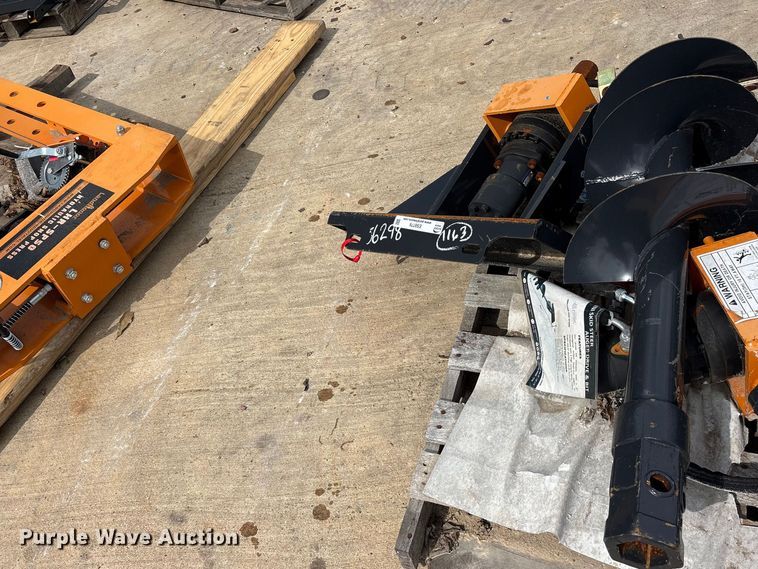 image for item ES8776 2025 Wolverine MAD-12-12D compact utility loader auger 