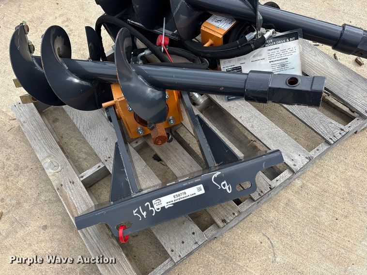 image for item ES8778 2025 Wolverine MAD-12-12D compact utility loader auger