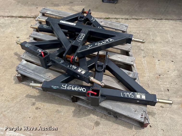 image for item ES8782 (4) 2025 Wolverine TQH-26-02C quick hitch trailer receivers