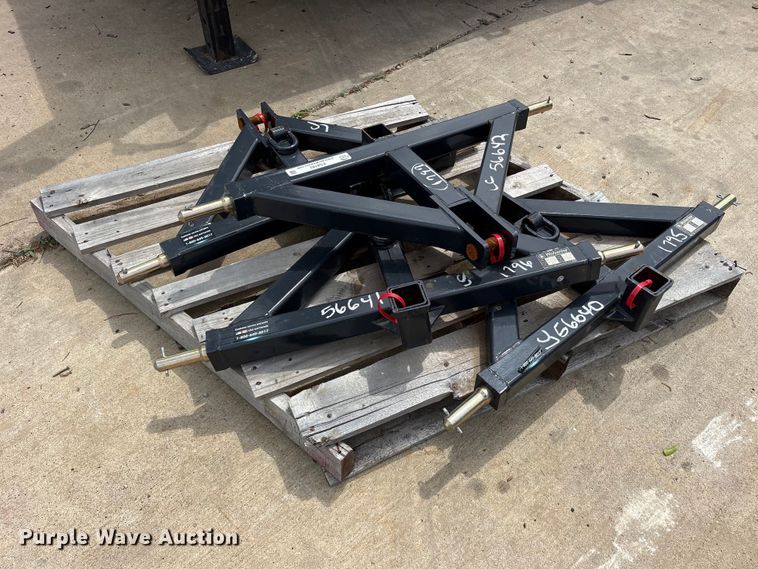 image for item ES8782 (4) 2025 Wolverine TQH-26-02C quick hitch trailer receivers