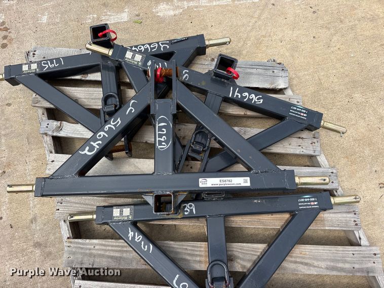 image for item ES8782 (4) 2025 Wolverine TQH-26-02C quick hitch trailer receivers