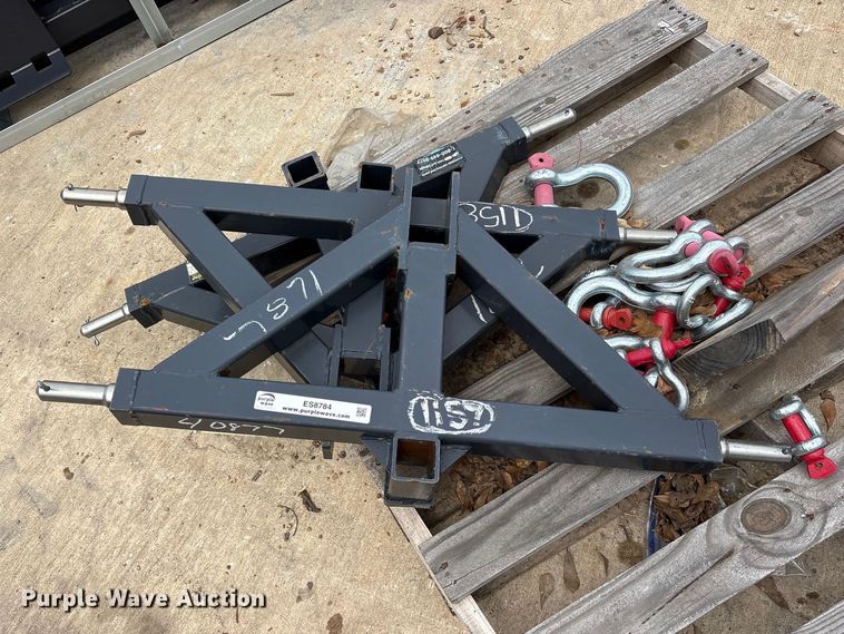 image for item ES8784 (3) 2025 Wolverine TQH-26-01C quick hitch trailer receivers