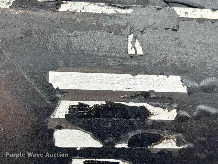 image for item ES8872 1998 Pro-Trak equipment trailer