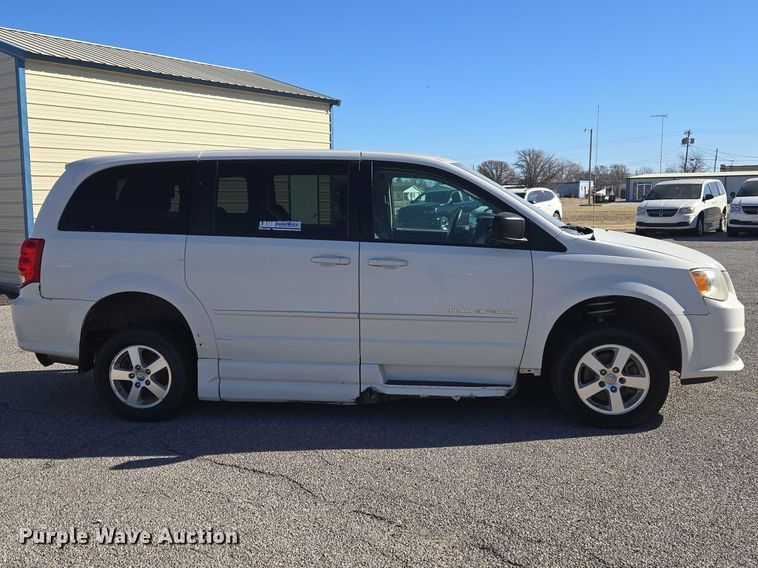 image for item ET1387 2012 Dodge Grand Caravan handicap accessible van