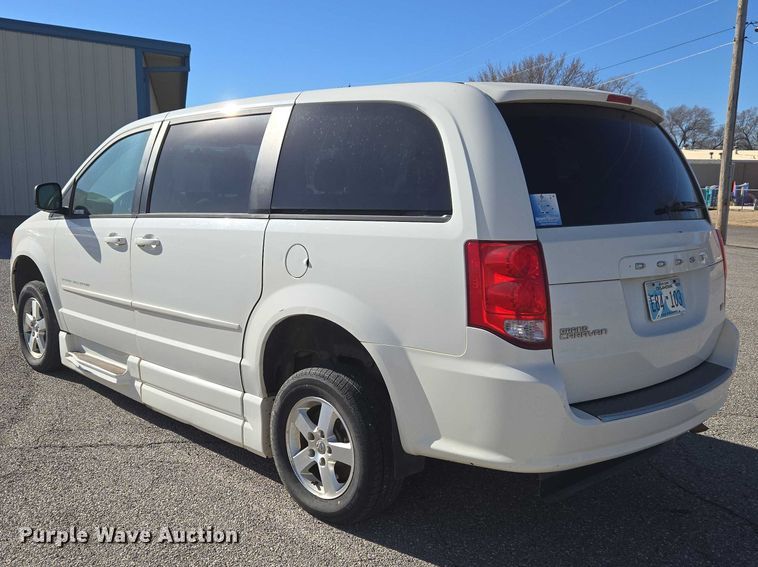 image for item ET1387 2012 Dodge Grand Caravan handicap accessible van