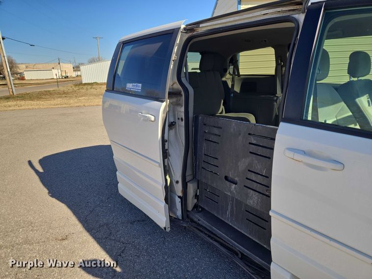 image for item ET1387 2012 Dodge Grand Caravan handicap accessible van