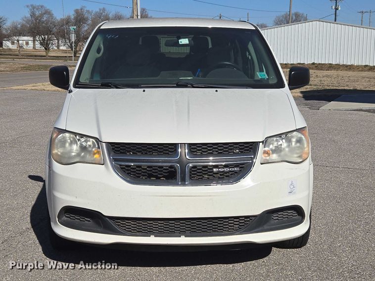 image for item ET1388 2012 Dodge Grand Caravan handicap accessible van