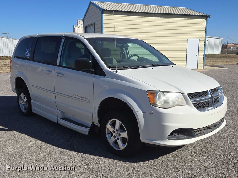 image for item ET1388 2012 Dodge Grand Caravan handicap accessible van
