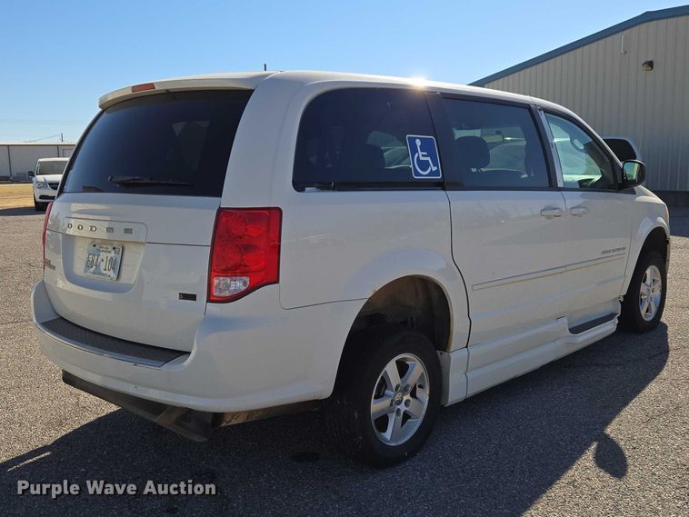 image for item ET1388 2012 Dodge Grand Caravan handicap accessible van